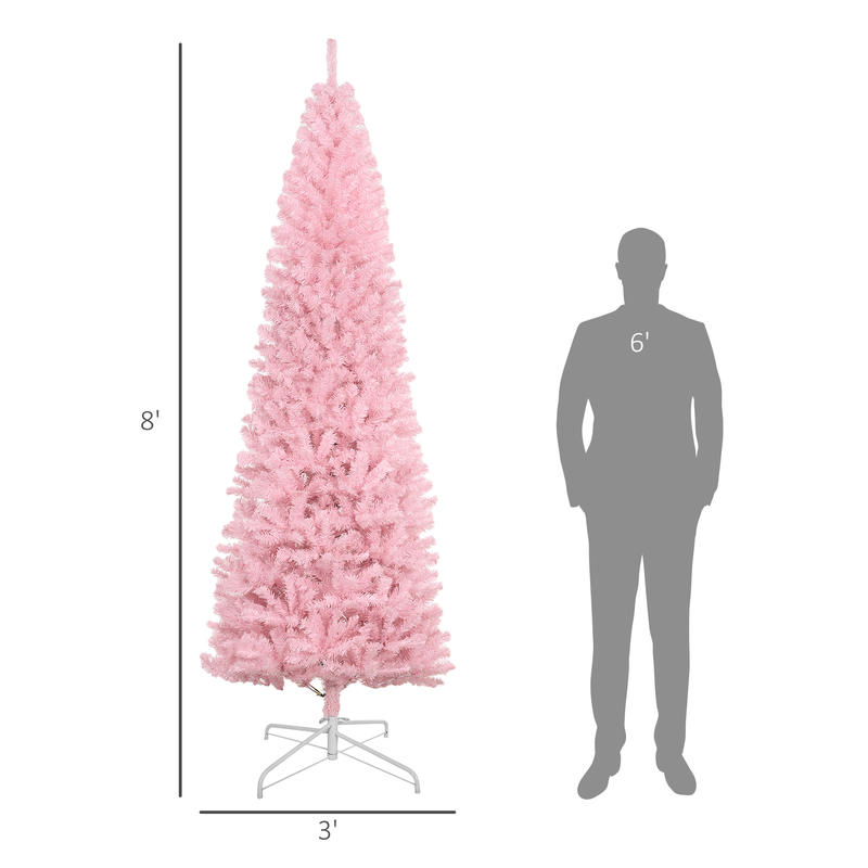 HOMCOM 8' Artificial Christmas - Christmas Tree Artificial 리뷰 및 가격