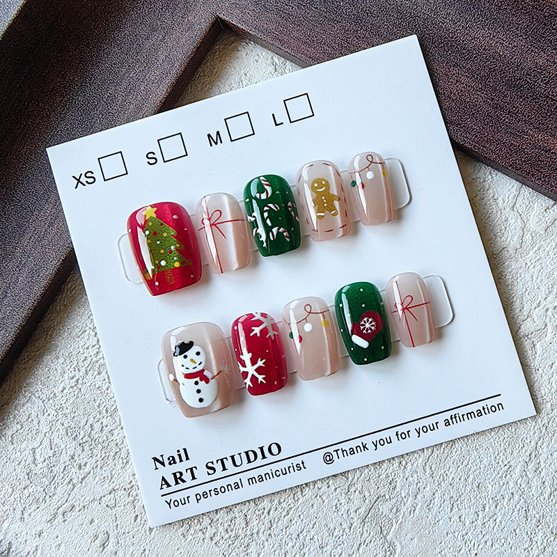 10 Pcs Christmas Half Handmade - Christmas Tree Artificial 리뷰 및 가격