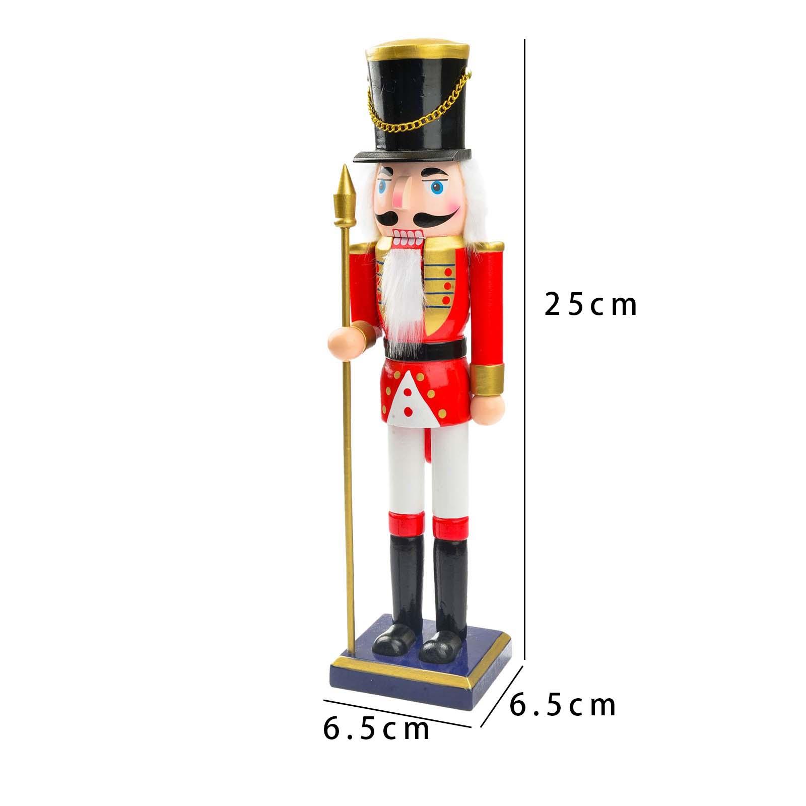 25cm Wooden Christmas Nutcrack - Nutcracker Figurine 리뷰 및 가격
