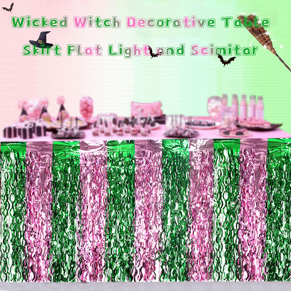 Wicked Witch Party Table Decor - Tinsel Garland Decoration 리뷰 및 가격