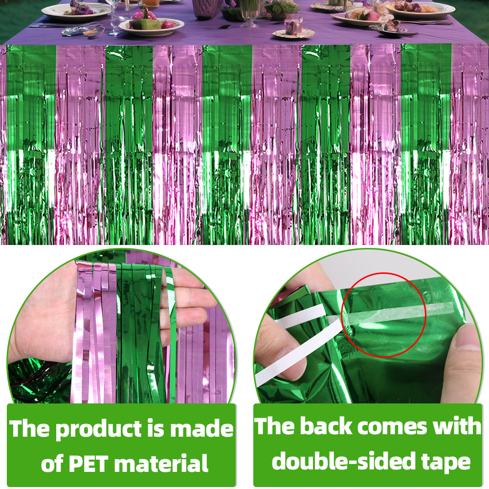 Wicked Witch Party Table Decor - Tinsel Garland Decoration 리뷰 및 가격
