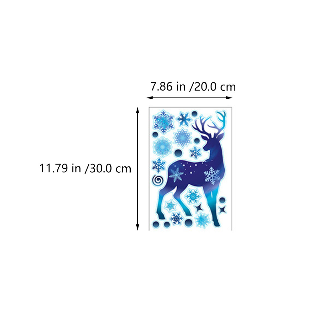 9 Sheets Christmas Window Deca - Snowflake Window Decal 리뷰 및 가격