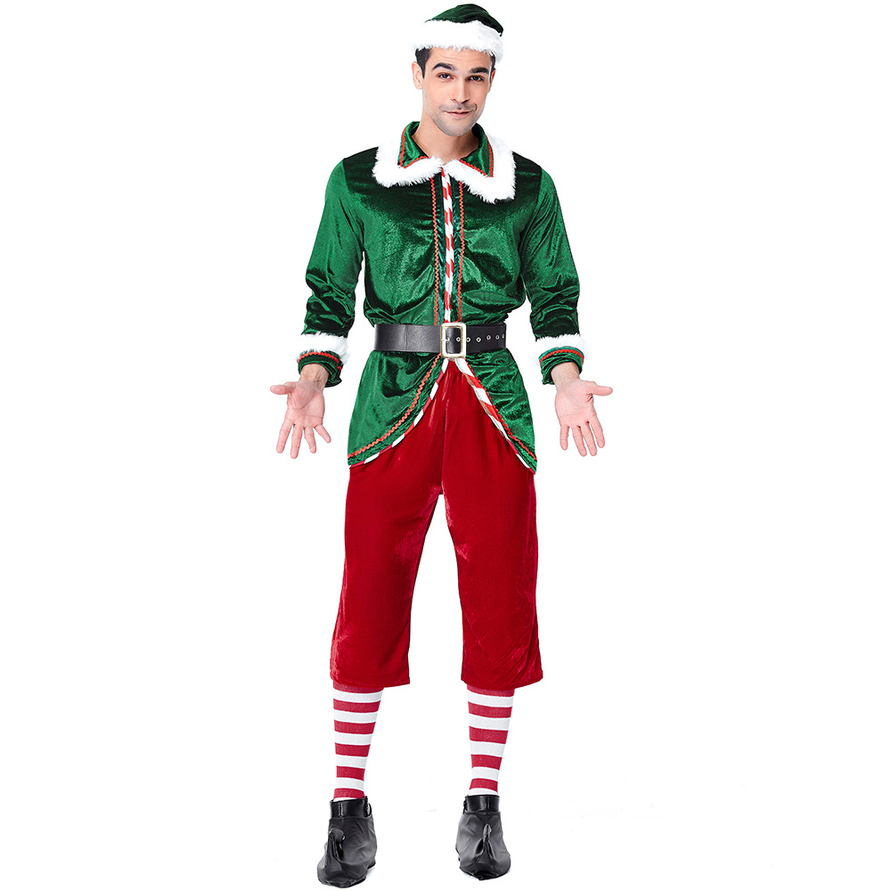 Santa Claus Costume Women Men  - Elf Costume Christmas 리뷰 및 가격