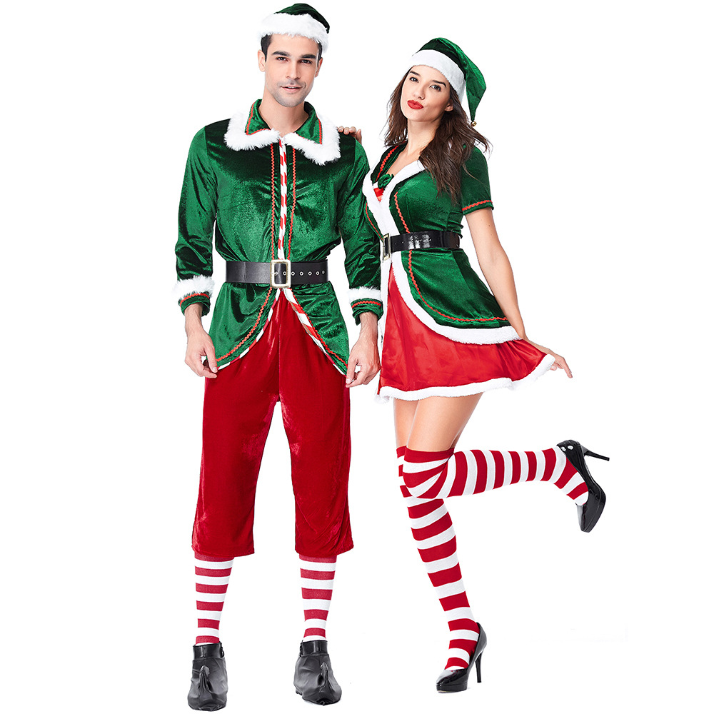 Santa Claus Costume Women Men  - Elf Costume Christmas 리뷰 및 가격
