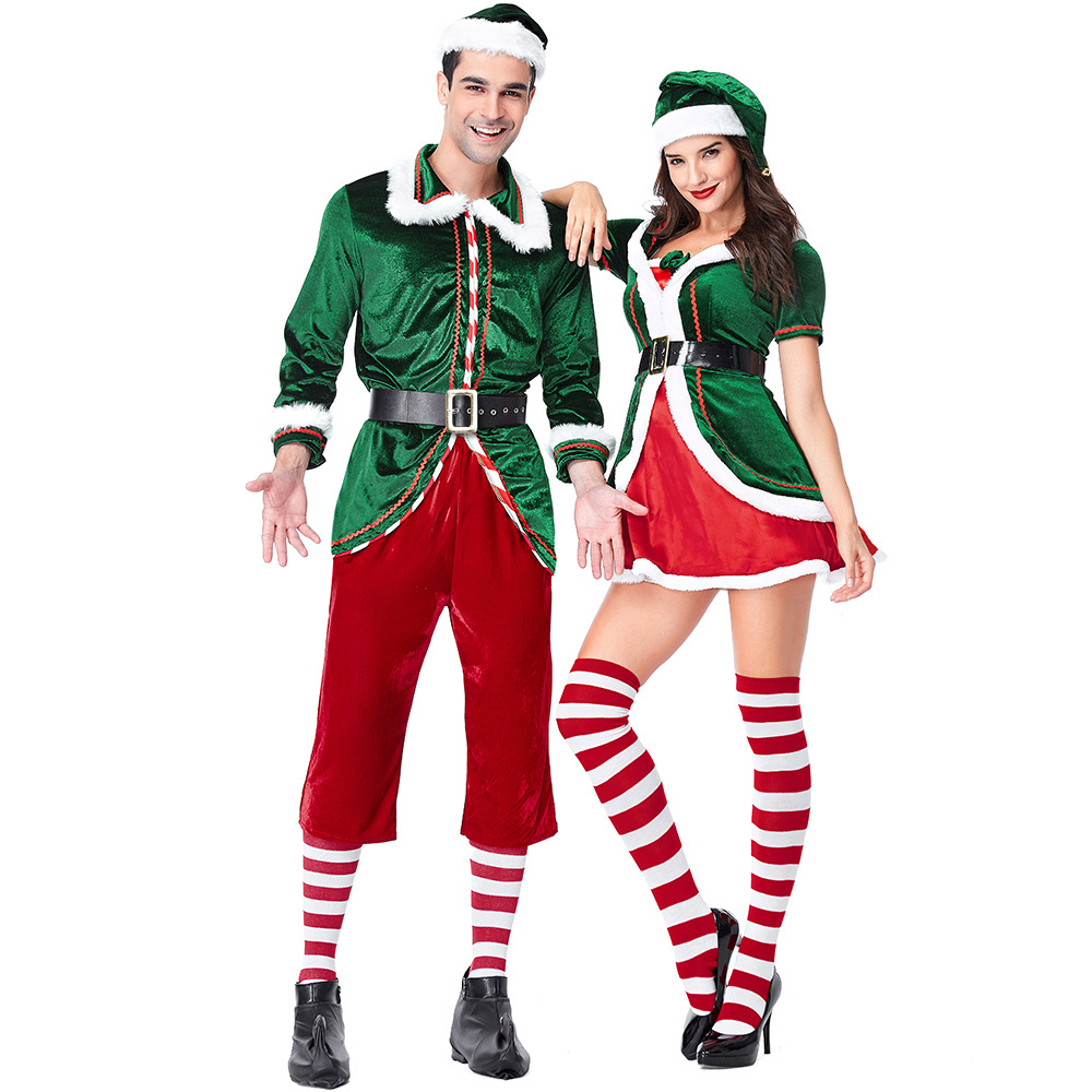 Santa Claus Costume Women Men  - Elf Costume Christmas 리뷰 및 가격
