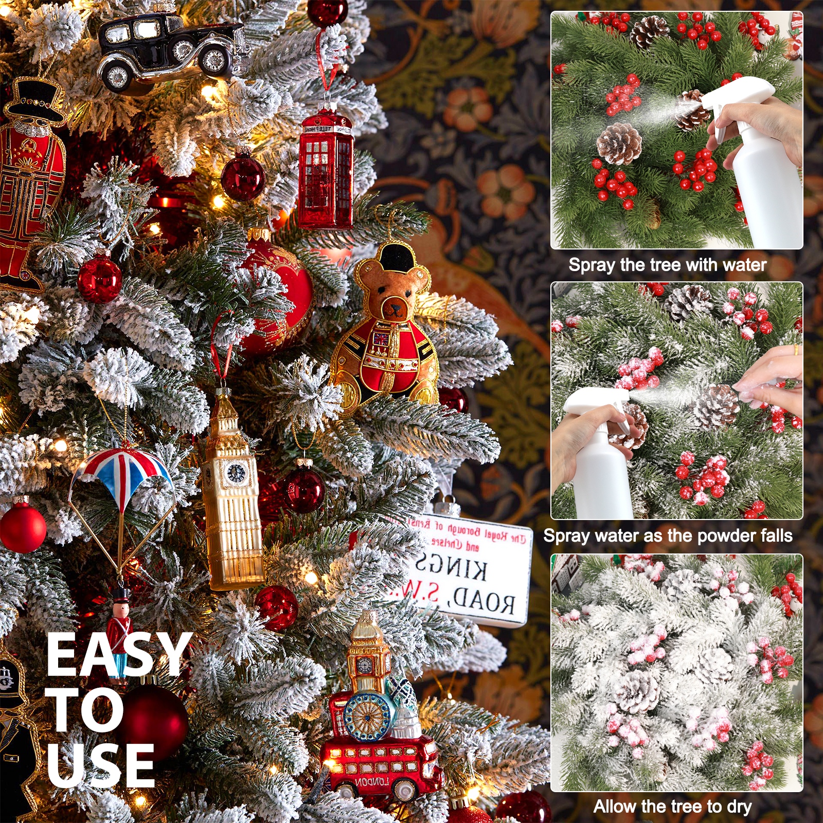 Artificial Fake Snow Flocking  - Christmas Wreath Fake 리뷰 및 가격