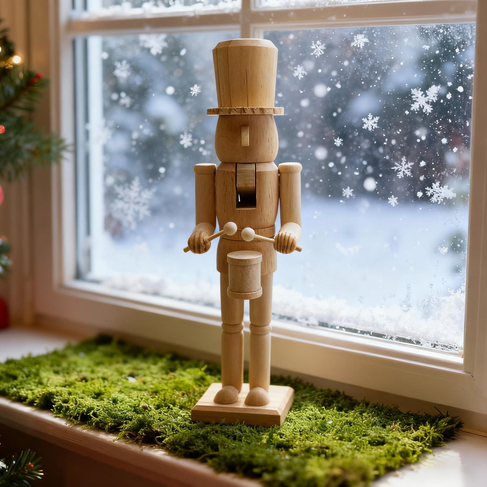 Nutcracker Decor 38cm Wooden F - Nutcracker Figurine 리뷰 및 가격