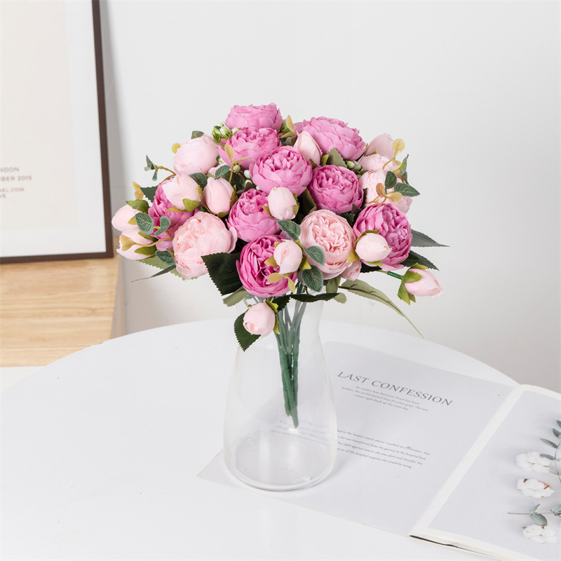 Artificial Flowers Fake Silk W - Christmas Wreath Fake 리뷰 및 가격