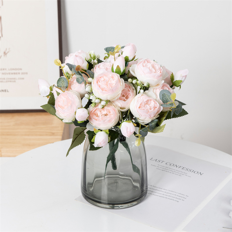 Artificial Flowers Fake Silk W - Christmas Wreath Fake 리뷰 및 가격