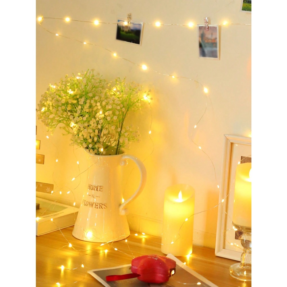 1pc Warm White LED Copper Wire - Led Fairy String Lights 리뷰 및 가격