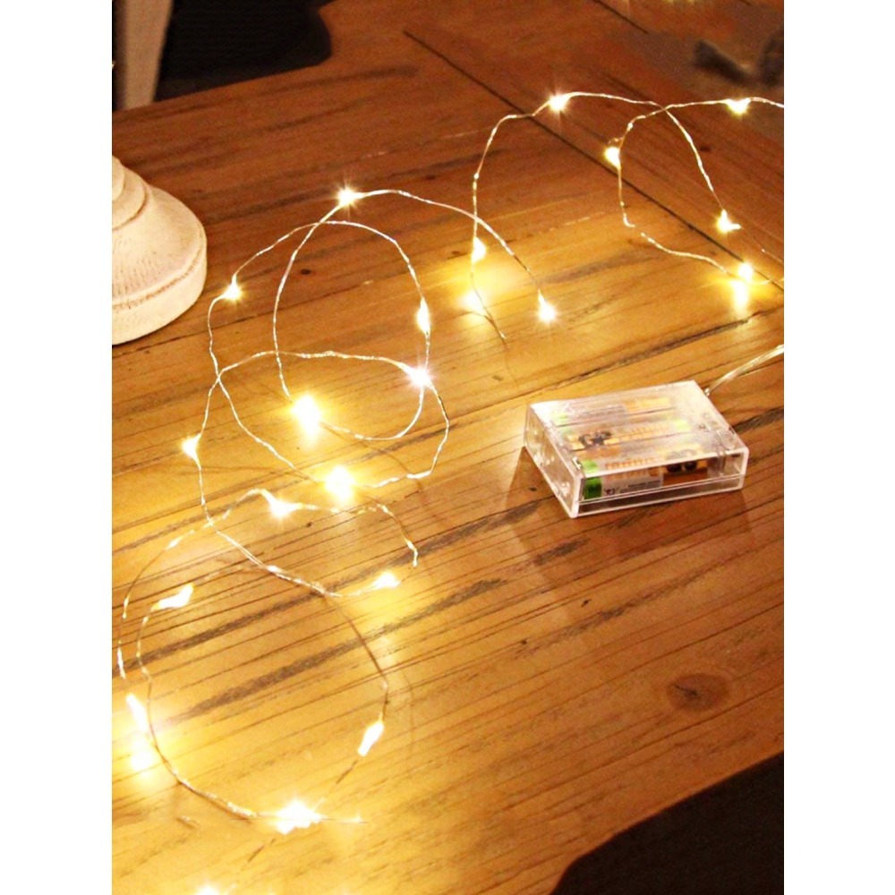 1pc Warm White LED Copper Wire - Led Fairy String Lights 리뷰 및 가격