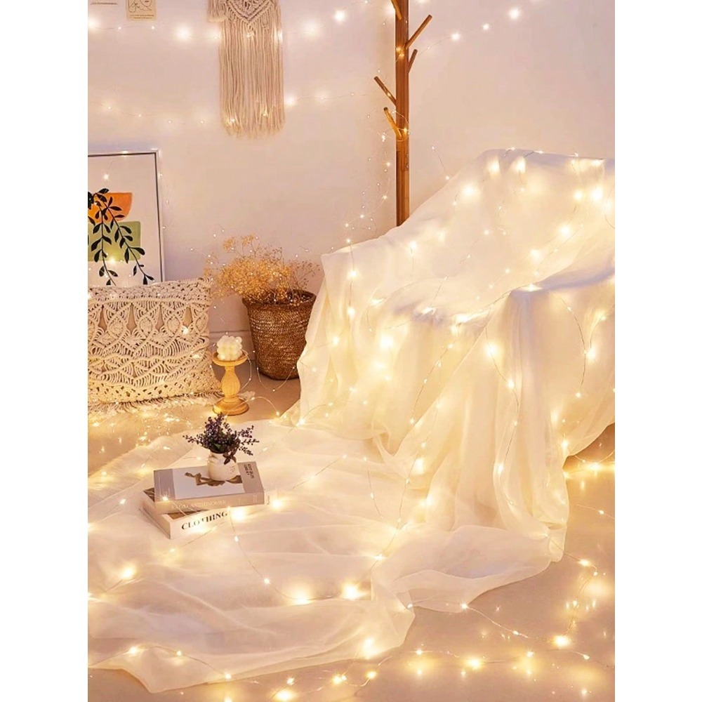 1pc Warm White LED Copper Wire - Led Fairy String Lights 리뷰 및 가격