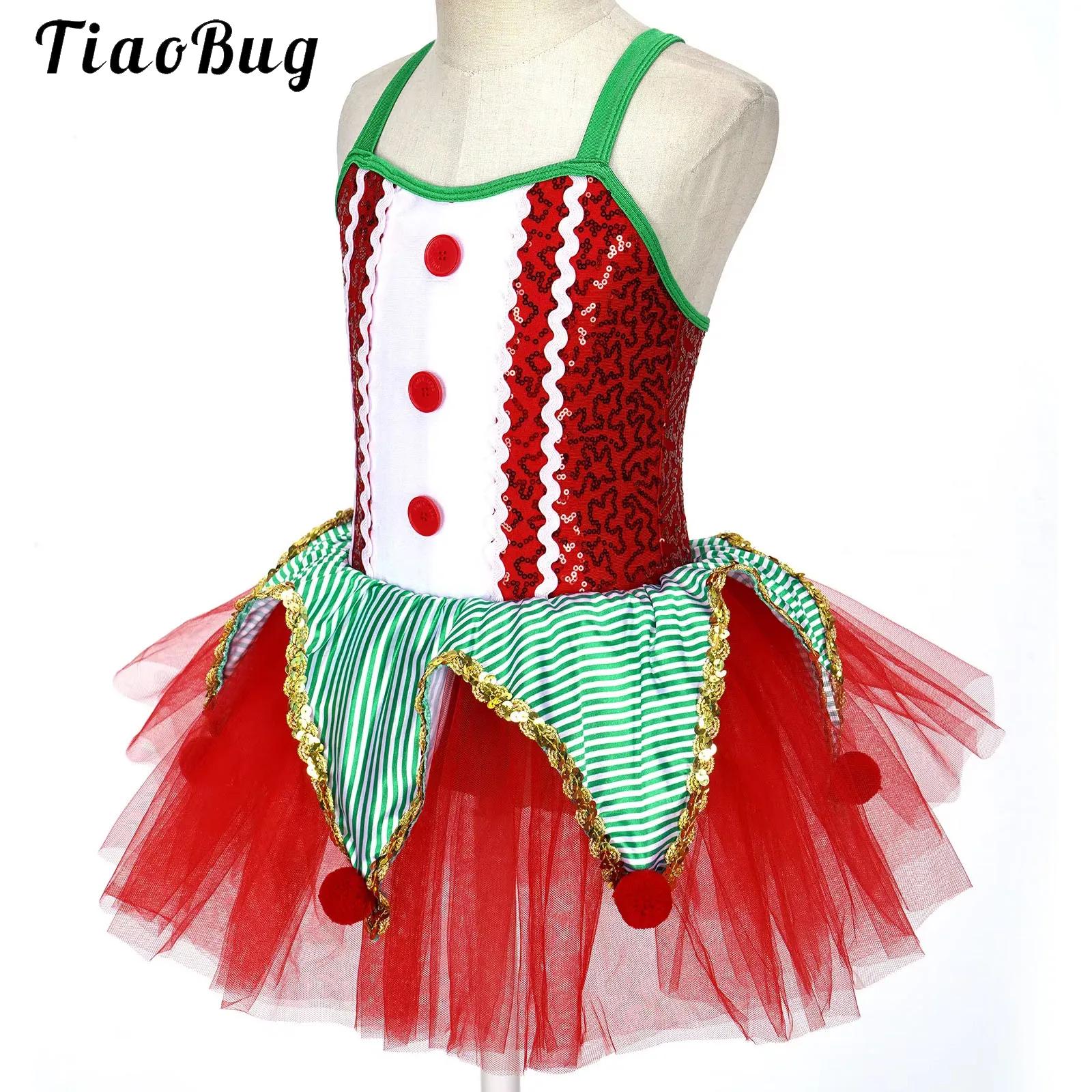 Kids Girls Sleeveless Sequins  - Elf Costume Christmas 리뷰 및 가격