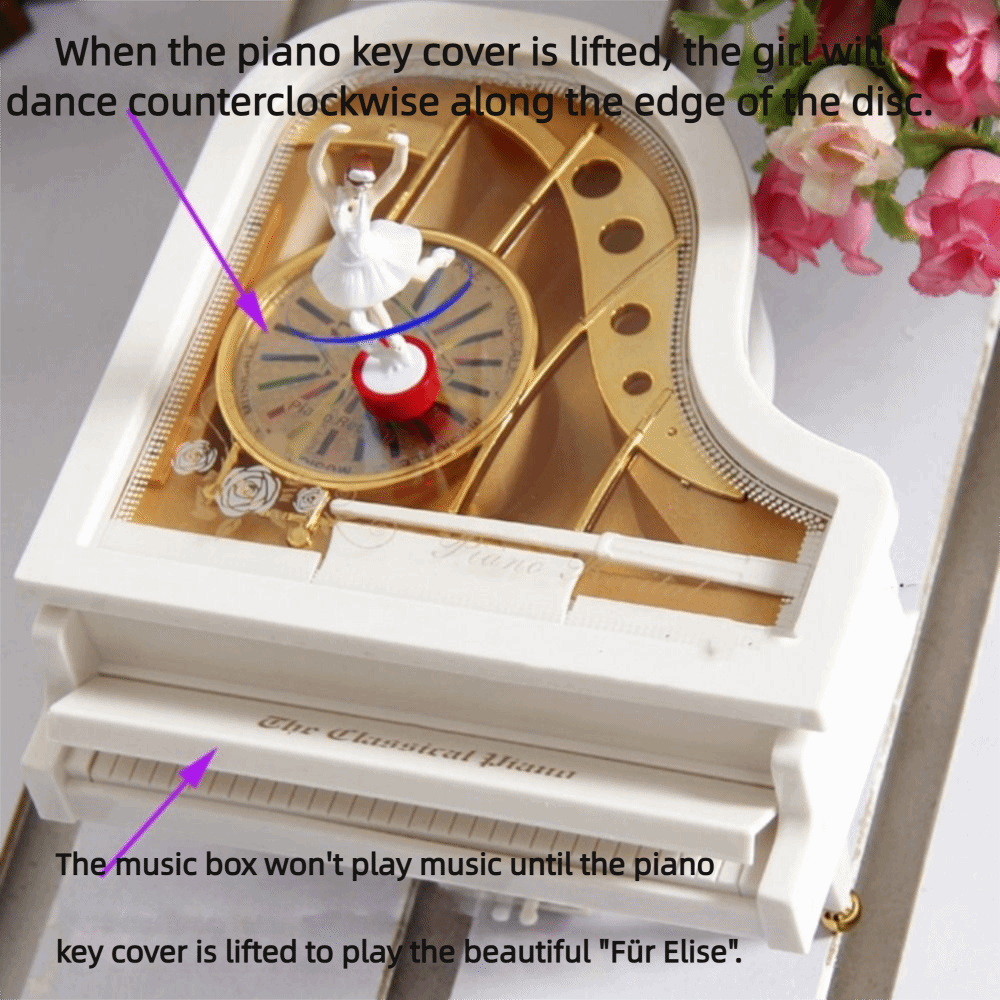 European-style Piano Model Mus - Snow Globe Musical 리뷰 및 가격