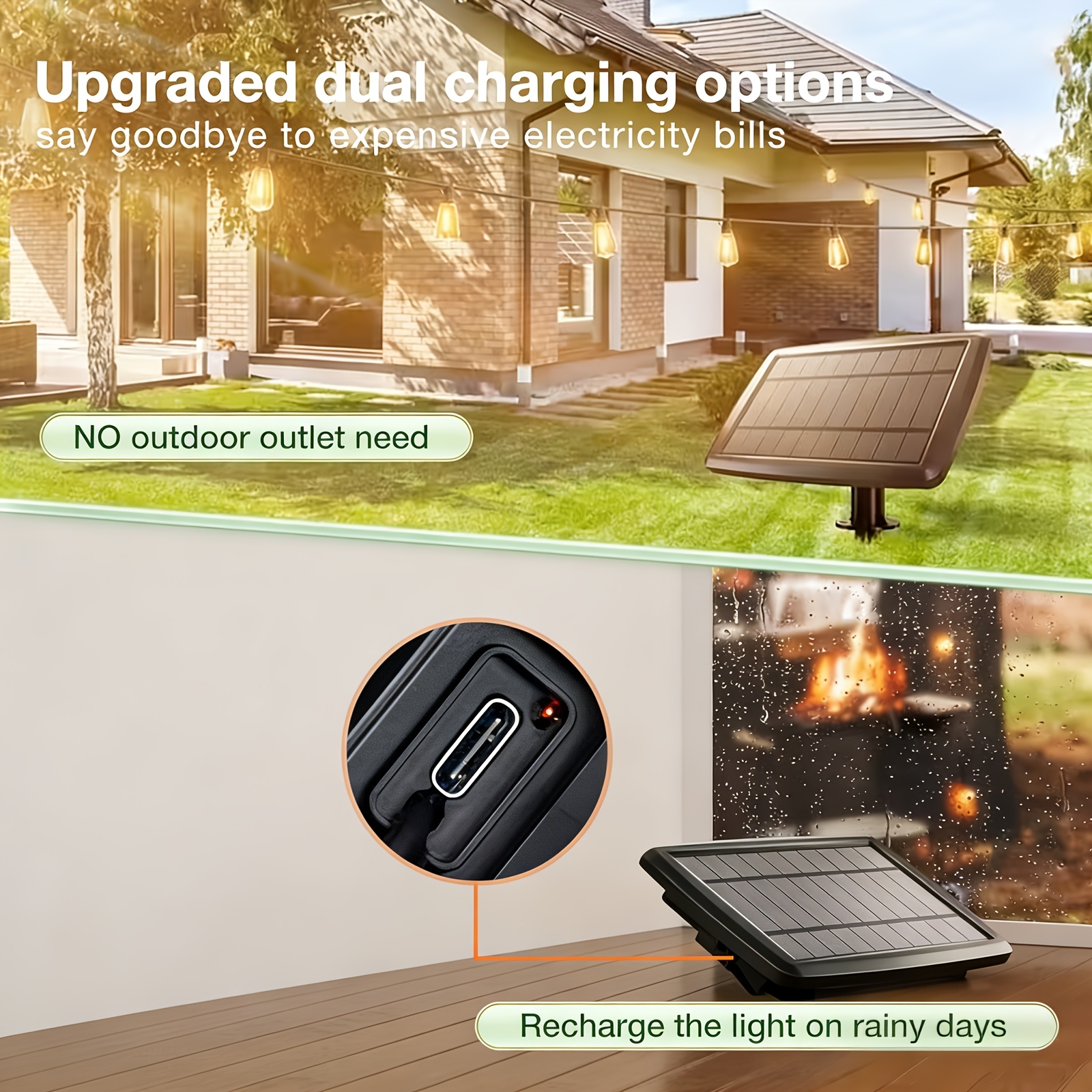 Solar Lights Outdoor, 100ft Pa - Christmas Lights Outdoor 리뷰 및 가격