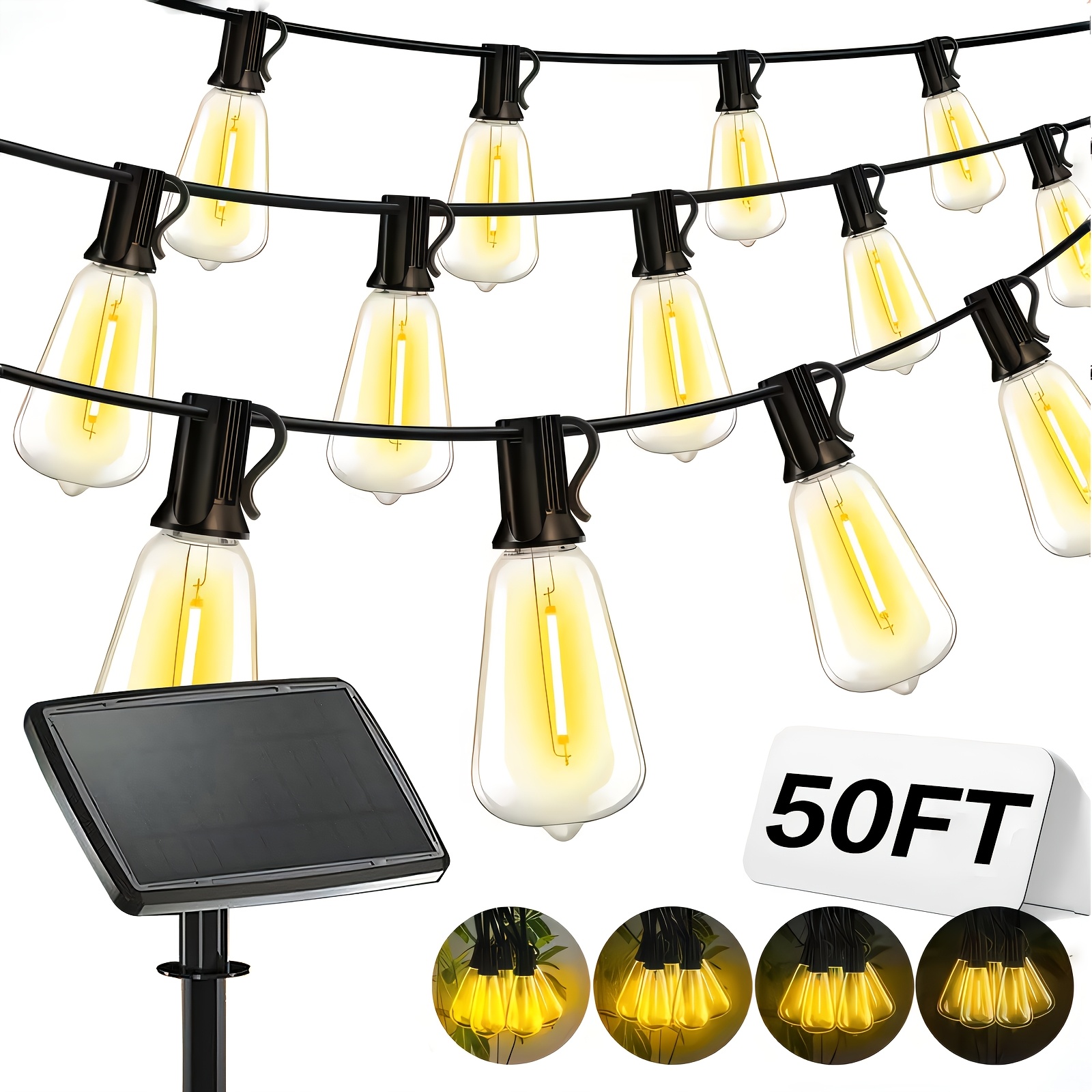 Solar Lights Outdoor, 100ft Pa - Christmas Lights Outdoor 리뷰 및 가격