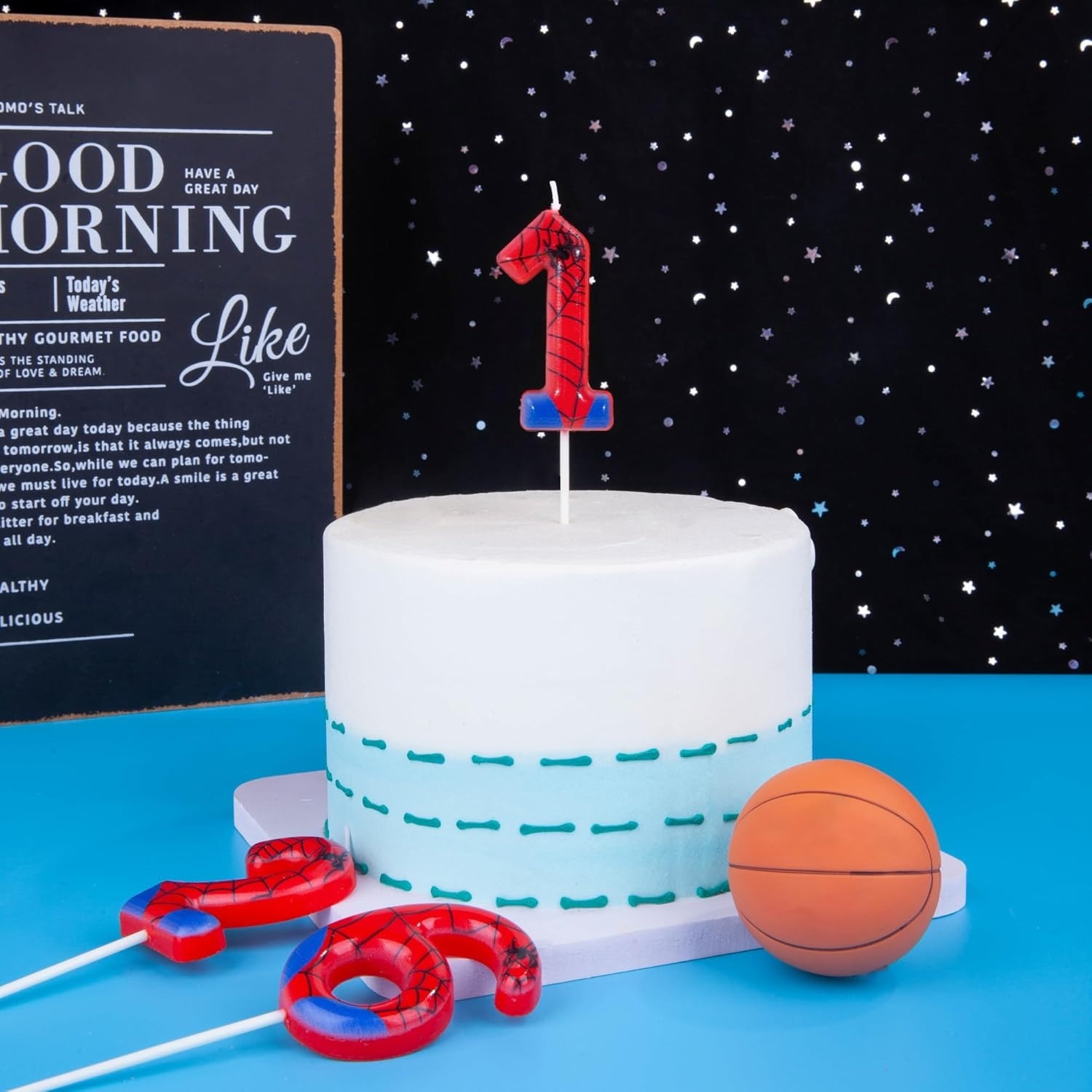 Spider Party 0-9 Birthday Cand - Holiday Candle Set 리뷰 및 가격