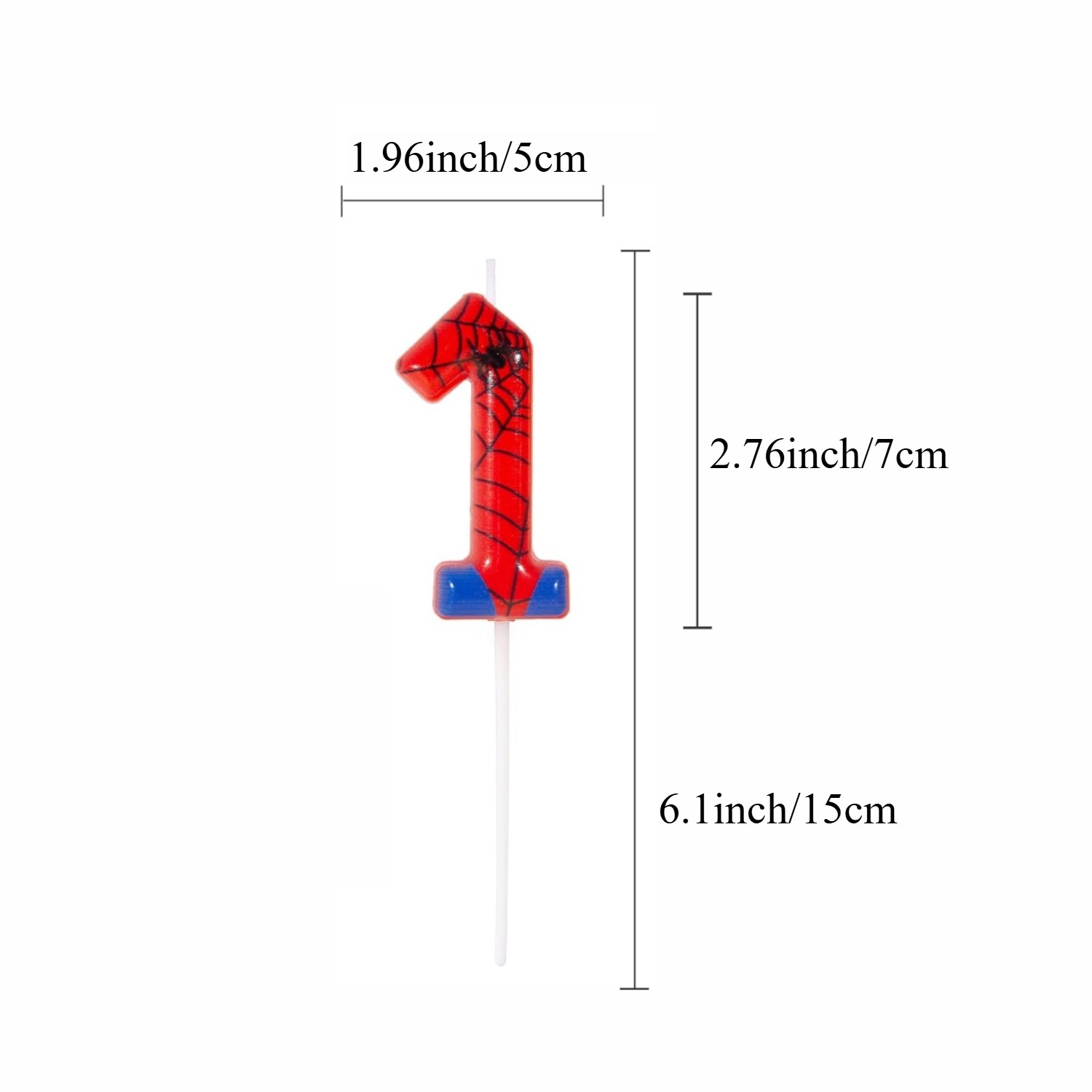 Spider Party 0-9 Birthday Cand - Holiday Candle Set 리뷰 및 가격