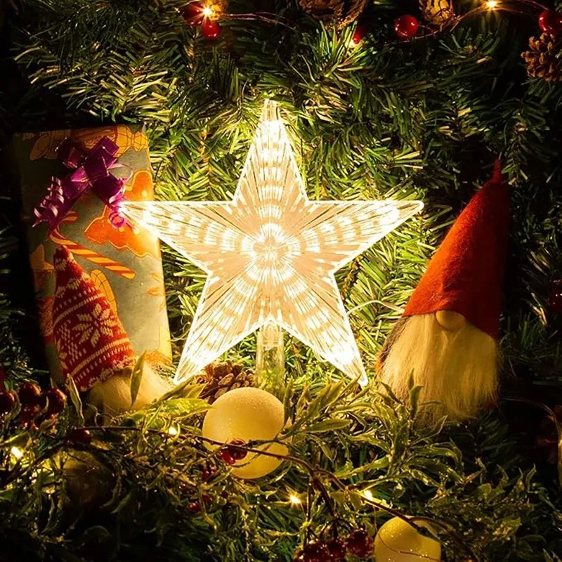 15cm Christmas Decoration Glow - Star Tree Topper 리뷰 및 가격