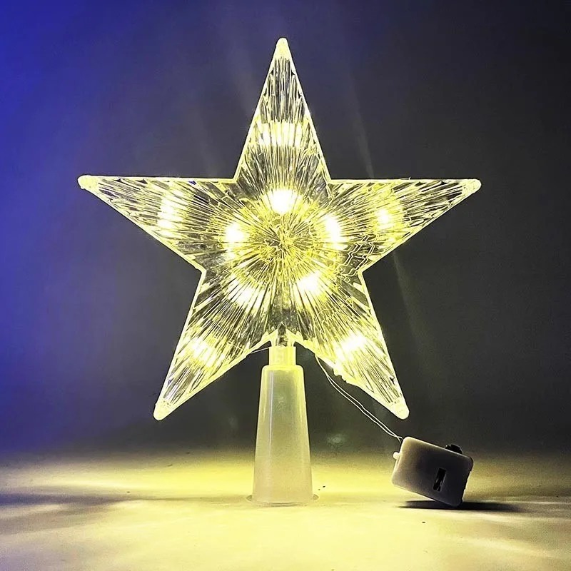 15cm Christmas Decoration Glow - Star Tree Topper 리뷰 및 가격