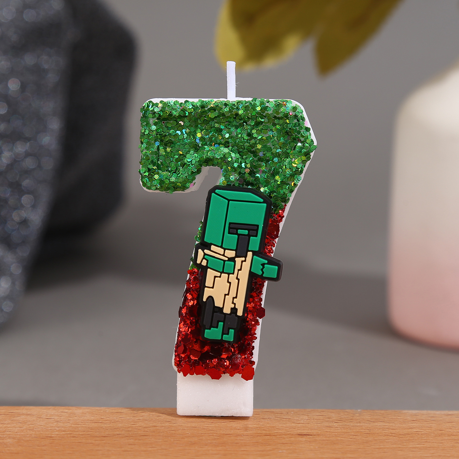 Minecraft Creative Cartoon Num - Holiday Candle Set 리뷰 및 가격