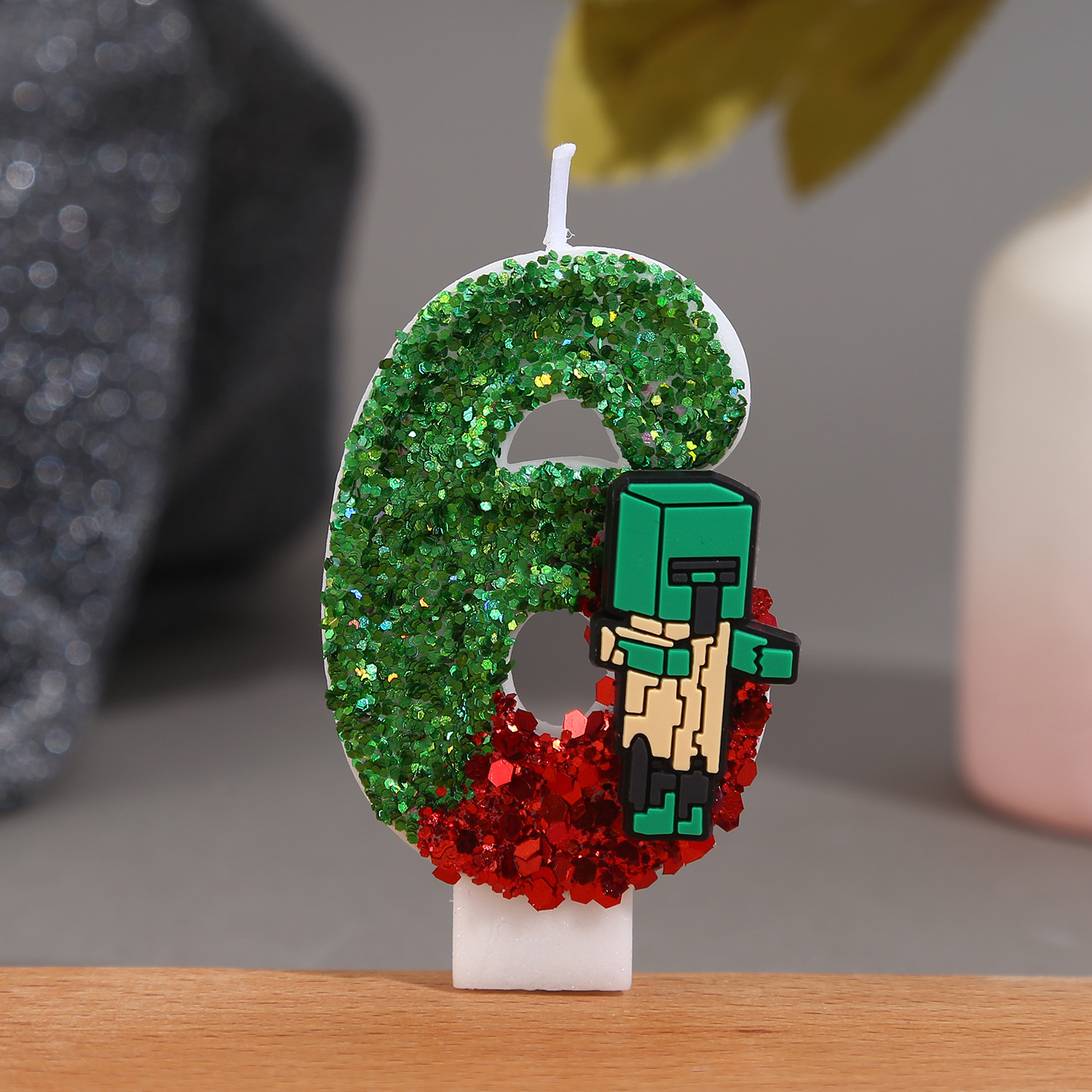 Minecraft Creative Cartoon Num - Holiday Candle Set 리뷰 및 가격