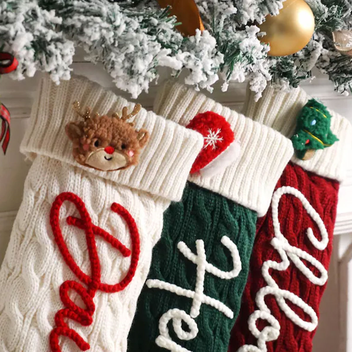 1PC Christmas decorative stock - Christmas Stocking Hanging 리뷰 및 가격