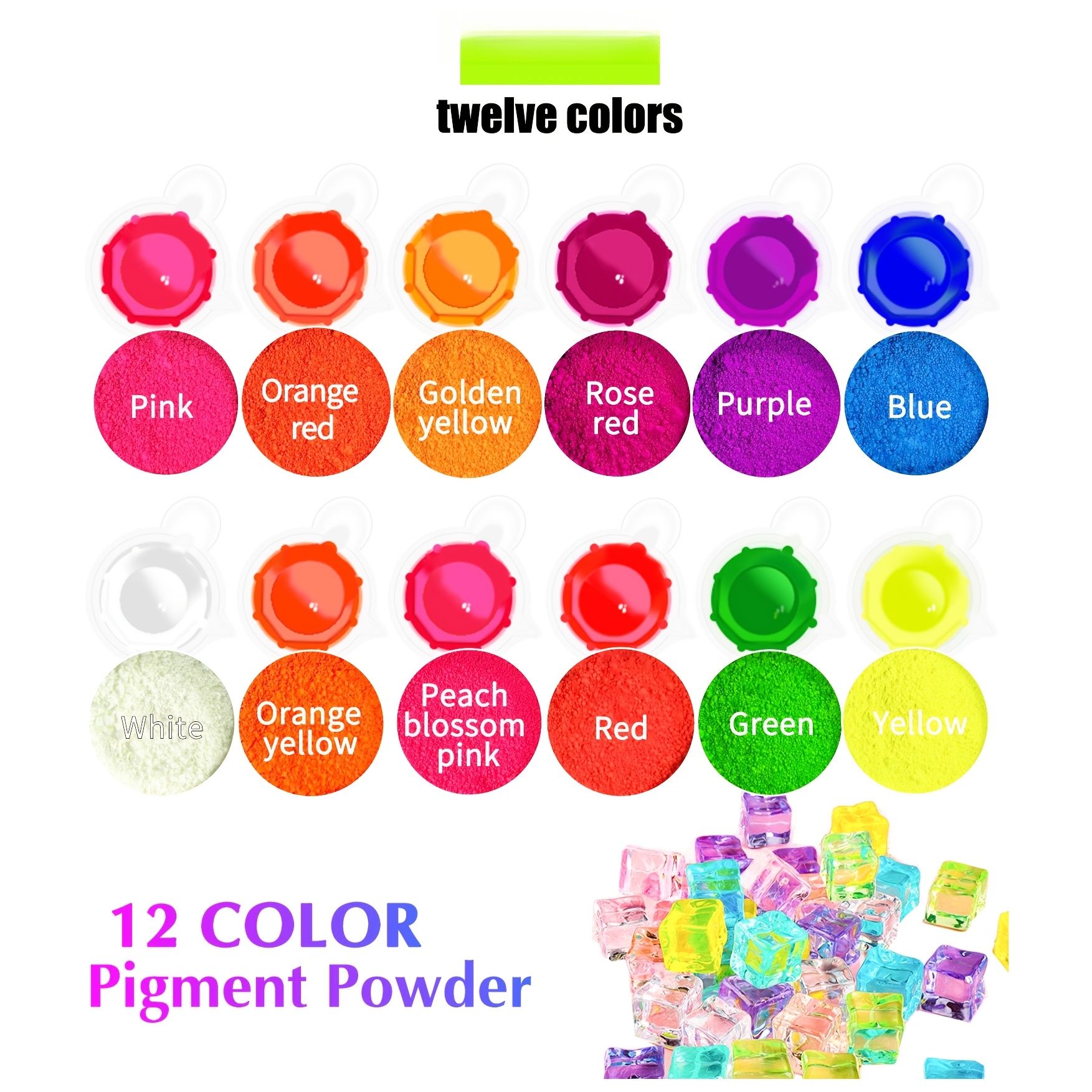 Fluorescent Powder/Neon Resin  - Holiday Candle Set 리뷰 및 가격
