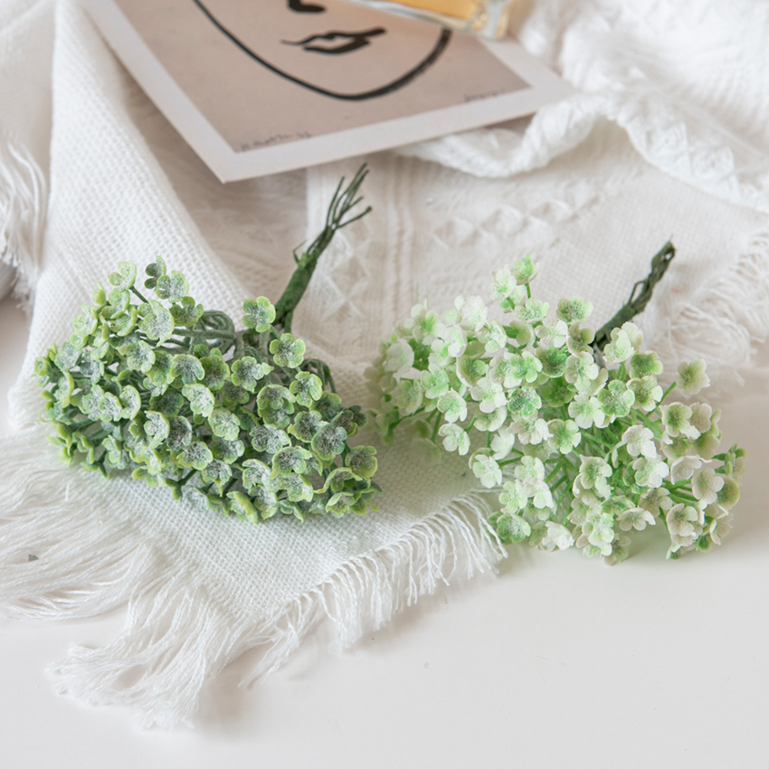 6PCS Fake Plant Artificial Gyp - Christmas Wreath Fake 리뷰 및 가격